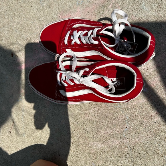 Red Vans - Picture 3 of 4